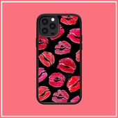 欧美超火红唇图案iPhone11保护套8plus硅胶xrs适用苹果12promax潮
