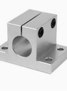 光轴固定座侧面安装支架RCJO7/CLTAM16/20/25/30铝合金导向轴支座