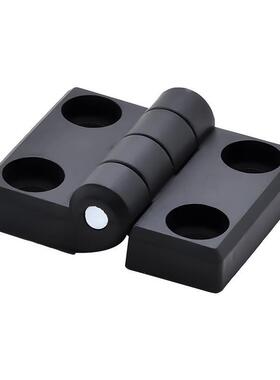 GHH6/8/10-3040/4040 塑料铰链树脂黑色合页 HGA-2P0/30/40/45/50