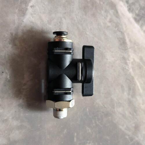 气动手阀BUC-4-6-8-10/12mm气管快速接头直通手动开关管快插球阀