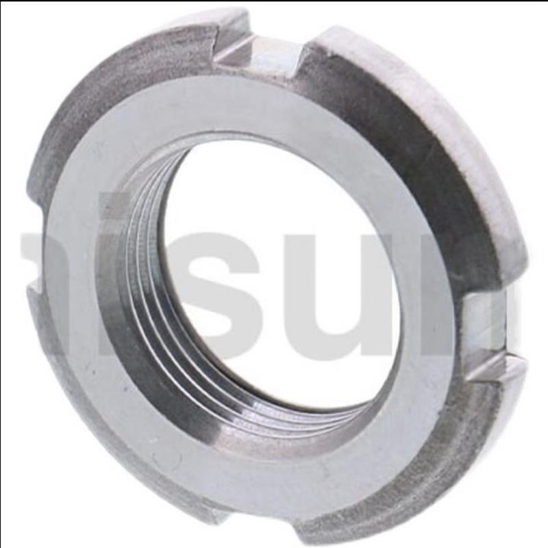 替代米思米金属圆螺母钢片 锁紧U型精密圆螺帽FUNT50/60/65/70/75