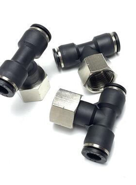 英寸快插气接头 PTF 1/4-NPT1/8,3/8-NPT1/4,1/2-NPT1/2 气动接头