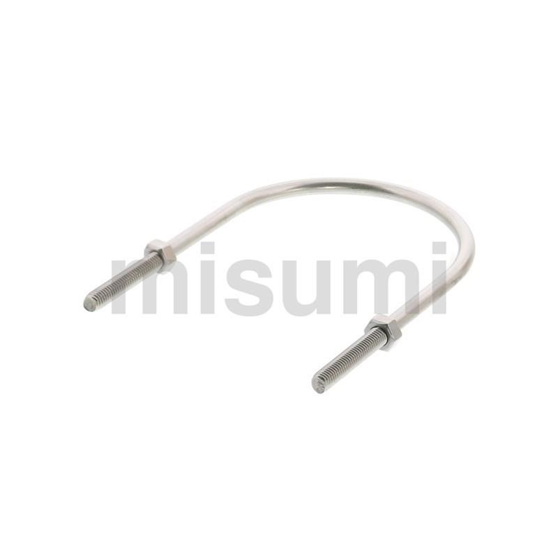 UB UBSU3/4/4-M5/6/6-M5/8/8-M5/10/10L-MM6/12/16 配管用U型螺栓