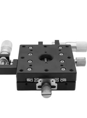 LBX/LBY50-L/R/C精密不锈钢单层滑台 高精度直线滚珠型手动位移台