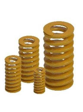 怡合J-YSWF-D6/8/10/12/14/16-L15 矩形弹簧 达极轻载荷弹簧 黄色