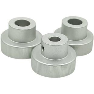 滑台用铝合金手柄手轮旋钮滚花E外径18内径458mm