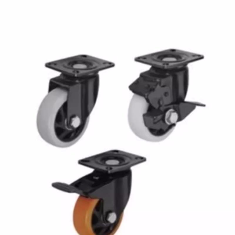 工业脚轮矮型万向轮CHJFS65A 米思米同款 CHJF/CHJK/CHJS50/65/75