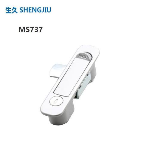 MS737生久同款工业锁电柜箱平面锁MLTDF开关柜网络机柜门锁XAT46