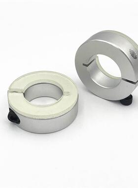 侧面带安装孔固定环 开口型FAJ51/52 双螺纹 固定环SCSW12 16 20