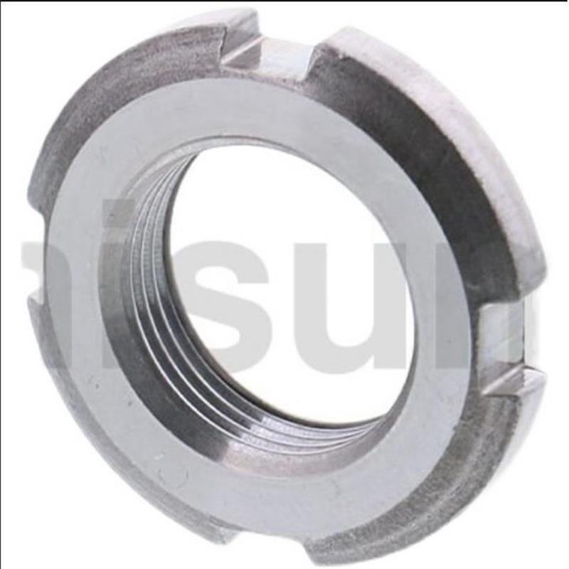 替代米思米金属圆螺母钢片 锁紧U型精密圆螺帽FUNT50/60/65/70/75