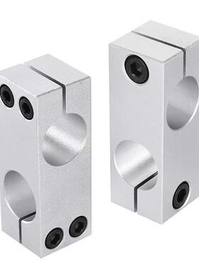 替代光轴十字固定夹双孔同径/异径支架平行垂直连接锁紧交叉铝支