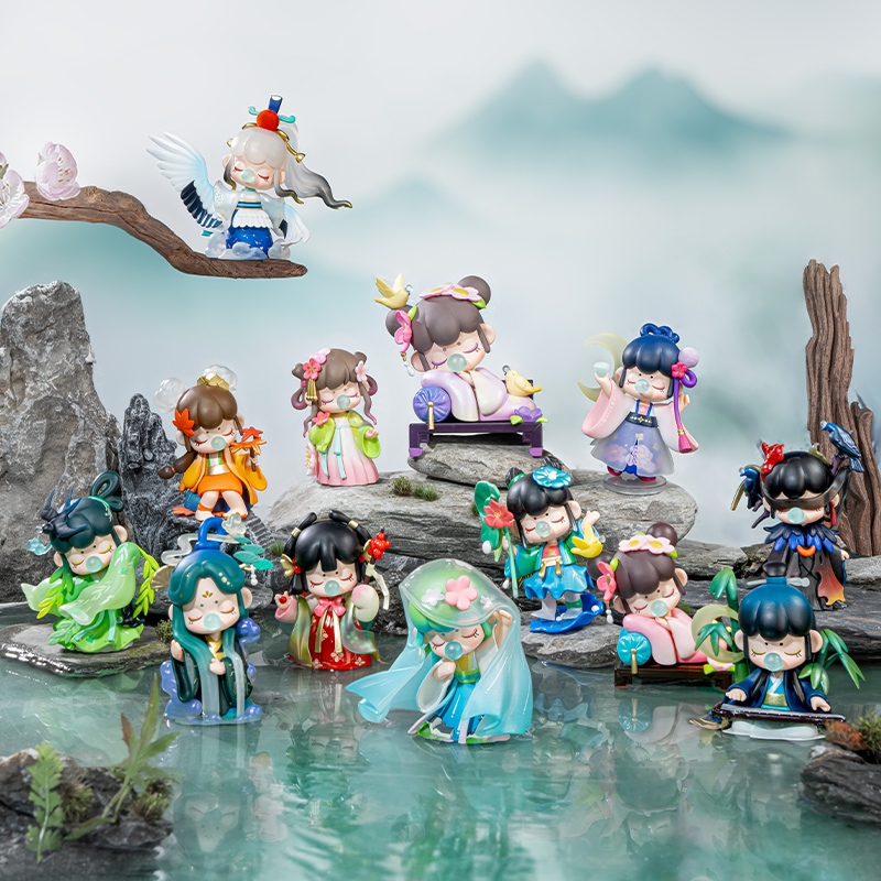 若来囡茜诗词歌赋盲盒定制礼盒