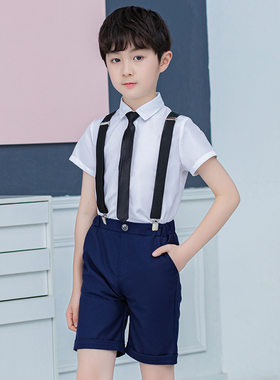 2026新款春夏小孩子朋友王子西服男儿童小西装童装表演舞台礼服高