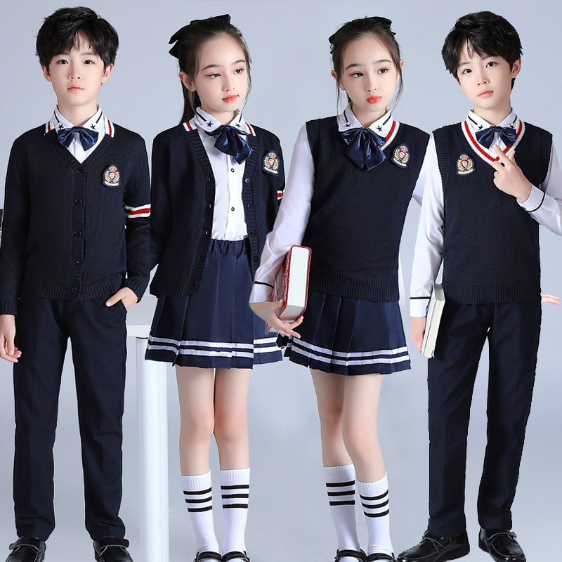 2026新款中小学生大合唱服装诗歌朗诵服校服儿童演出服歌咏比赛幼
