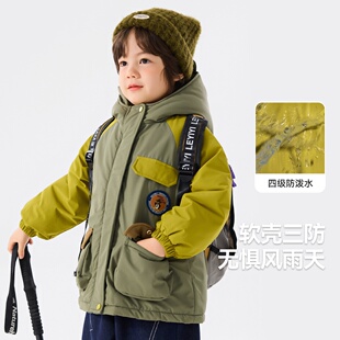 嘟嘟家童装 户外软铠甲 男童棉 控109.9元 2025新款
