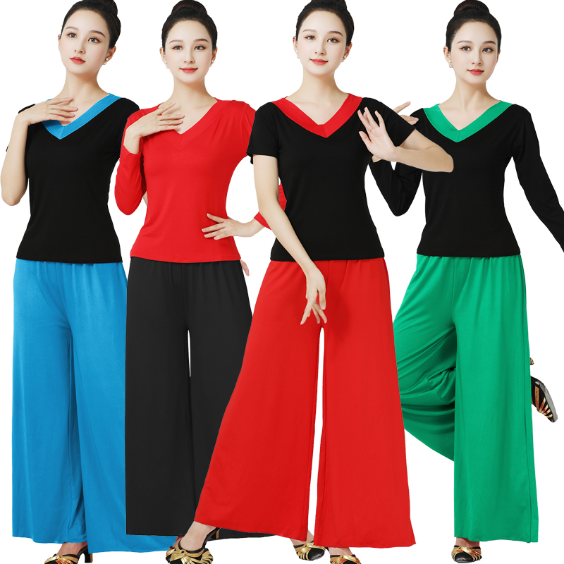 `2024新款广场舞服装阔腿