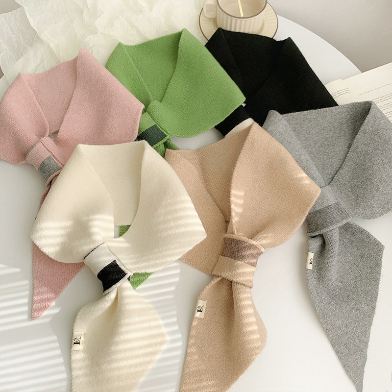 懒人小围巾女2025新款冬季护颈围脖针织高级感韩版简约保暖百搭潮,服饰配件/皮带/帽子/围巾,围巾/丝巾/披肩,淘宝优惠券,粉丝福利购,淘宝优惠卷