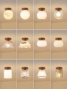 新中式覆古小吸顶灯,简单的走廊,过道,楼梯,门厅,古色古香的