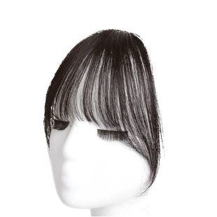 法式空气刘海假发片女头顶真发自然前额无痕轻薄圆脸齐刘海假头帘