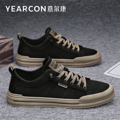 意尔康官方旗舰店板鞋男士秋冬款
