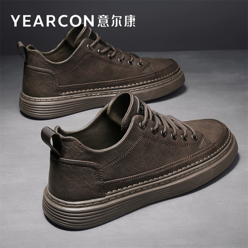 意尔康旗舰店商务皮鞋男士休闲