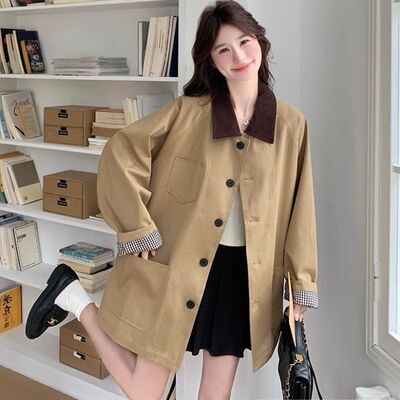 2025新款风衣女小个子中