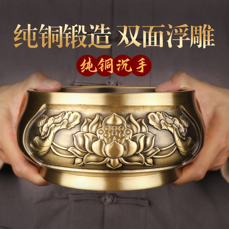 新款纯铜香炉大号供奉炉