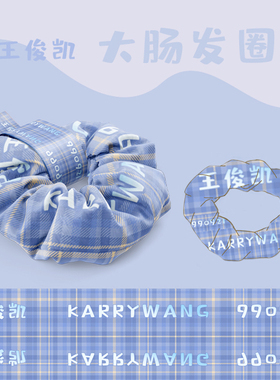 TFBOYS王俊凯应援周边同款发圈 易烊千玺学生karry发饰发绳头绳女