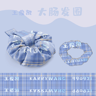 TFBOYS王俊凯应援周边同款发圈 易烊千玺学生karry发饰发绳头绳女