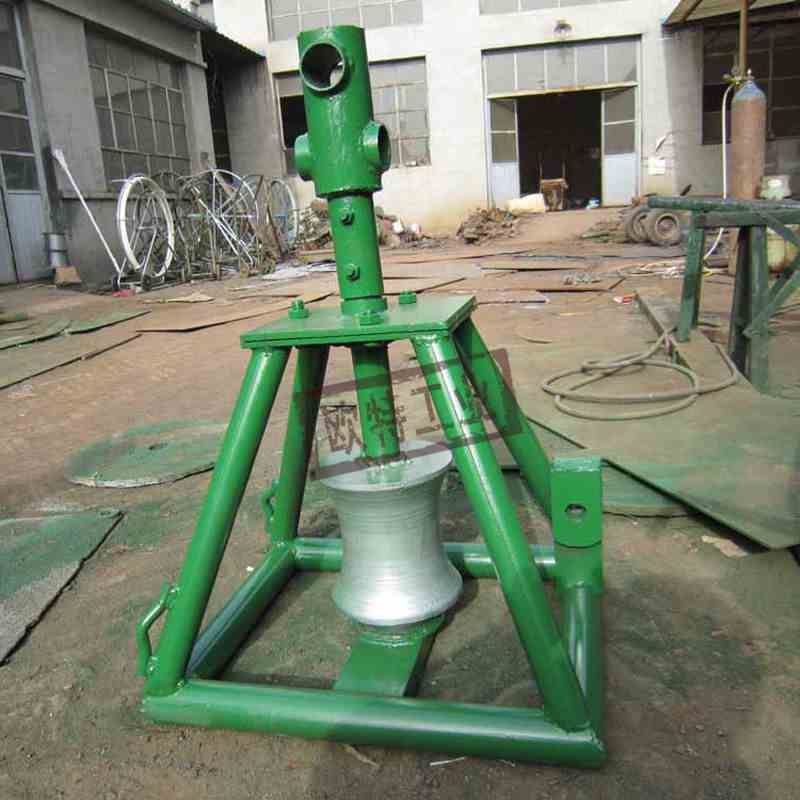 吊放线施工工具装人力绞手磨扶绞磨机施工立杆绞用具手推磨