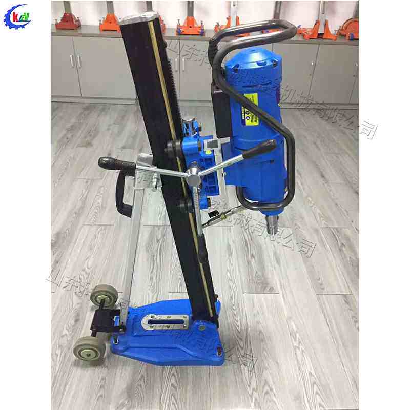 建筑工程混泥土电安动钻钻孔机全防护栏杆打钻孔金刚石水机