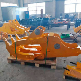 挖机机械爪抓木夹勾机液压挖机废料抓机械夹子