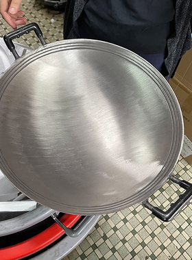 香港陈枝记正品双耳锅 老式家用生铁锅炒锅一体锅 炒菜锅不粘锅