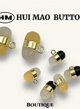 高档双色国风纽扣新中式马甲旗袍汉服扣子外套针织开衫衬衫钮扣子