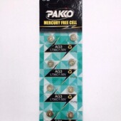 无汞碱性纽扣电池玩具遥控器电池 LR41 PAKKO柏高AG3 L736C