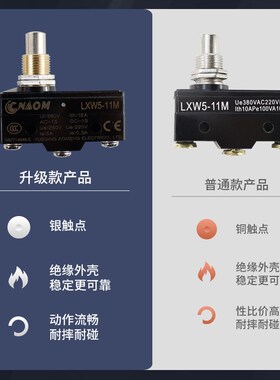 微动开关LXW5-11G2(Z-15GW-22B) 优质银触点 高品质