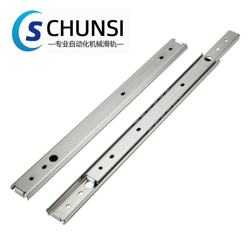 替代SSRY27两段不锈钢SUS304线性滑轨27宽二节高温烤箱导轨SNS27S,住宅家具,抽屉滑轨,淘宝优惠券,粉丝福利购,淘宝优惠卷