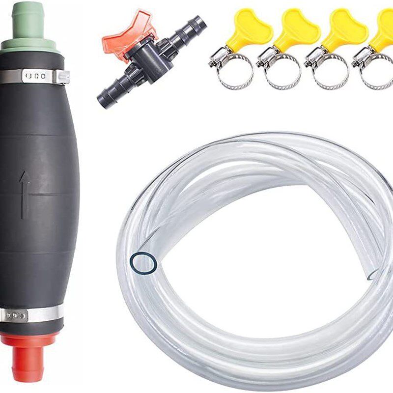 汽车应急手动手捏抽油泵鱼缸吸水器吸油管汽油柴油大号抽油器