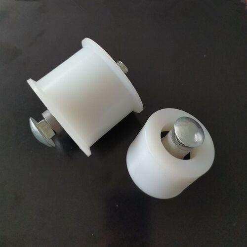 尼龙涨紧轮H槽皮带压带轮同步拉线轮收割机压链轮链条轮拔禾轮