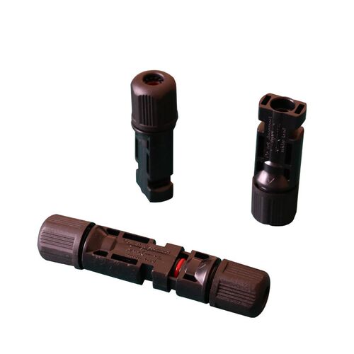 mc4 光伏连接器IP67防水接头太阳能电池板连接器公母接头快速插头