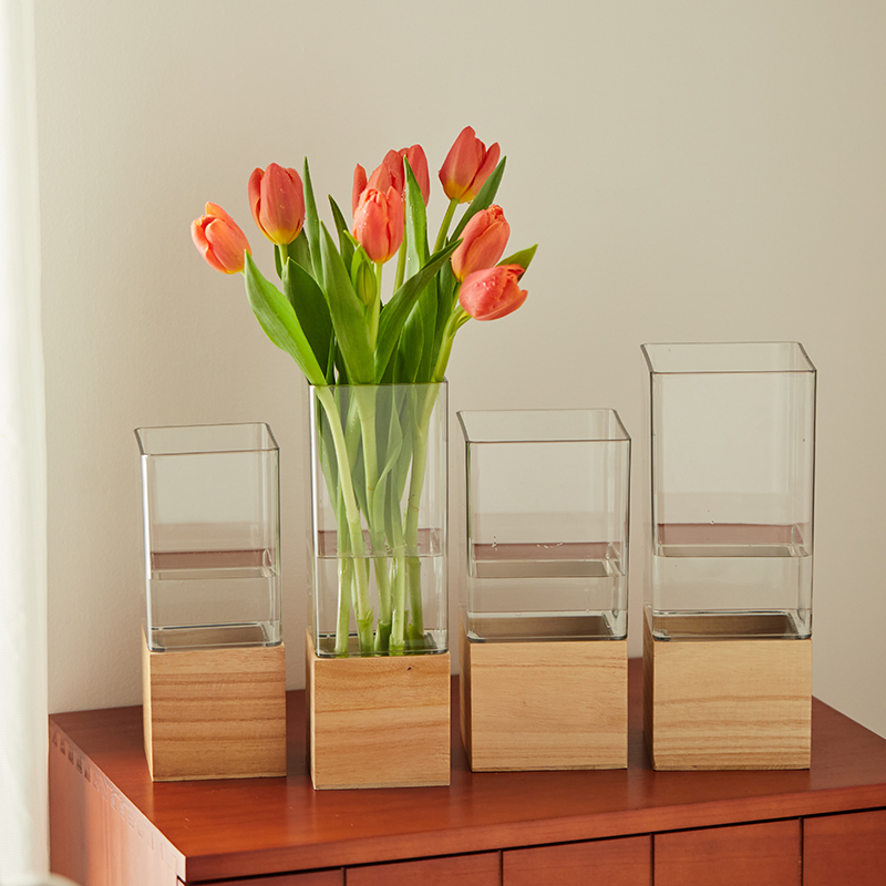 新中式亚克力防摔花瓶