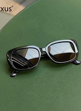 Cyxus方框墨镜女欧美复古经典