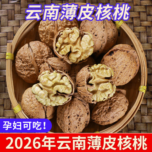 2026年云南新货纸皮核桃大果