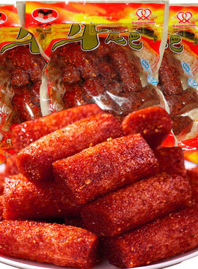 湖南特产双娇牛尾巴麻辣小零食90后儿时怀旧大刀肉小吃辣休闲食品