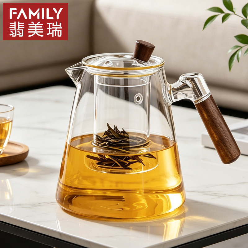 新款加厚全玻璃茶壶大容量家用泡茶烧水壶电陶炉专用特大号煮茶壶