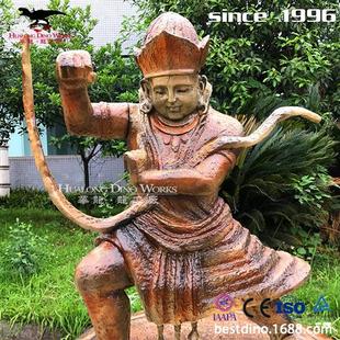 玻璃钢模型制作工厂造型特别 鬼屋小孩旋转黑暗骑乘红外特效