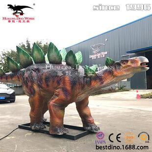 五一节日儿童亲子乐园恐龙主题景区亲子游互动仿真机械电动恐龙