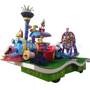 厂家销售专业天使造型巡游花车活动道具节日装 饰