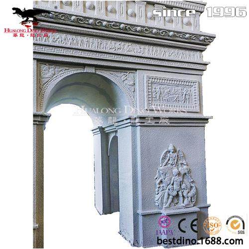 世界各地大型微缩景观模型专业定制凯旋门罗马斗兽场电影道具