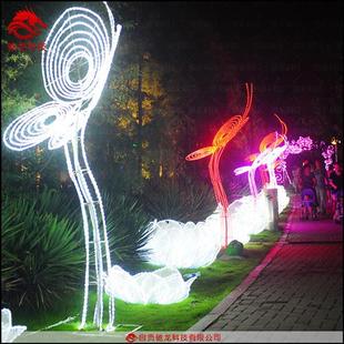 灯光节通道美陈亮化氛围摆件商场咖啡厅景区美陈迎春灯饰